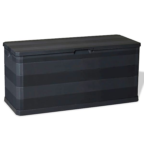 VidaXL Gartenbox Schwarz 117×45×56 cm günstig online kaufen