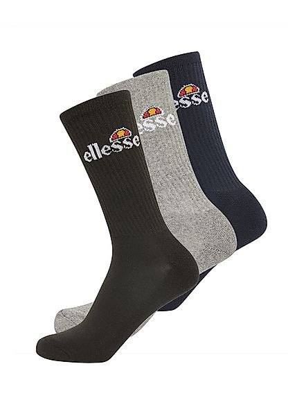 Ellesse Socken BISBA SPORT SOCK 3 Paar Multi Schwarz Grau Dunkelblau günstig online kaufen