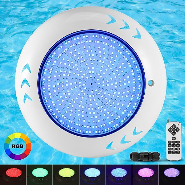 BlingBin Pool-Lampe LED Poolbeleuchtung Unterwasser 55W günstig online kaufen