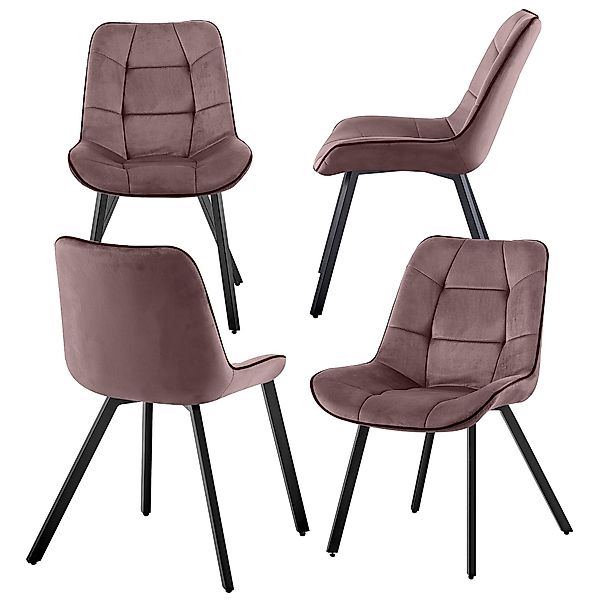 TRISENS Polsterstuhl Iris (Set, 4 St), günstig online kaufen