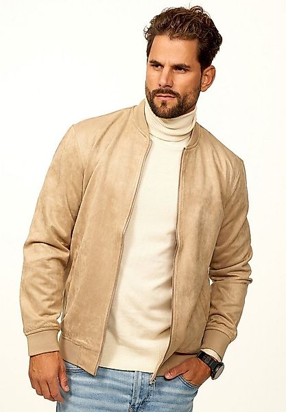 OneRedox Blouson als Weiche Übergangsjacke mit Baseball-Kragen Herren Blous günstig online kaufen