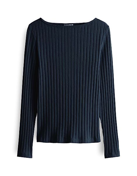 OPUS Langarmshirt SOVKE Slim aus Baumwoll günstig online kaufen