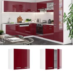 Vicco Hängeschrank R-Line, Rot Hochglanz/Weiß, 60 günstig online kaufen