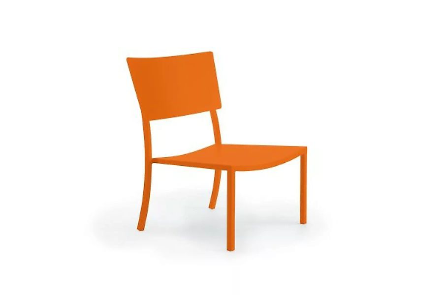 niedriger Sessel Mogan orange AR günstig online kaufen