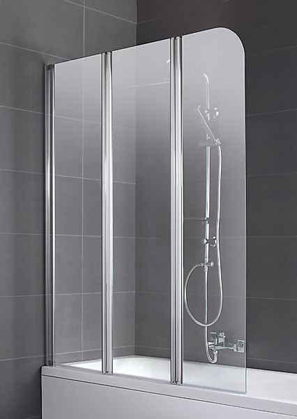 welltime Badewannenaufsatz »Summer« 3 Stk. tlg. Duschabtrennung für Badewan günstig online kaufen