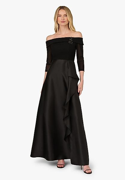 Adrianna Papell Abendkleid Combo Off Shoulder Gown Modernes A-Linien-Kleid günstig online kaufen