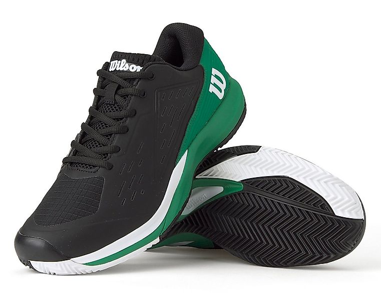 Wilson Rush Pro Ace Clay/Sandplatz (Stabilität, 2E/weit) 2025 schwarz/grün günstig online kaufen