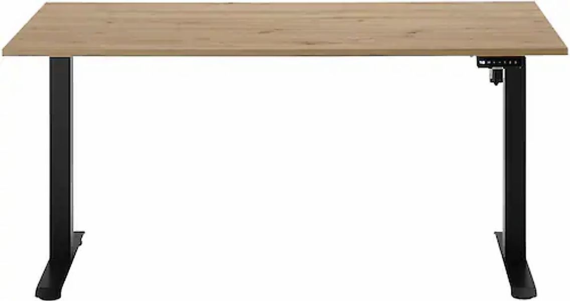 BEGA OFFICE Schreibtisch 2 Stk. tlg. Breite 137 cm, stufenlos höhenverstell günstig online kaufen