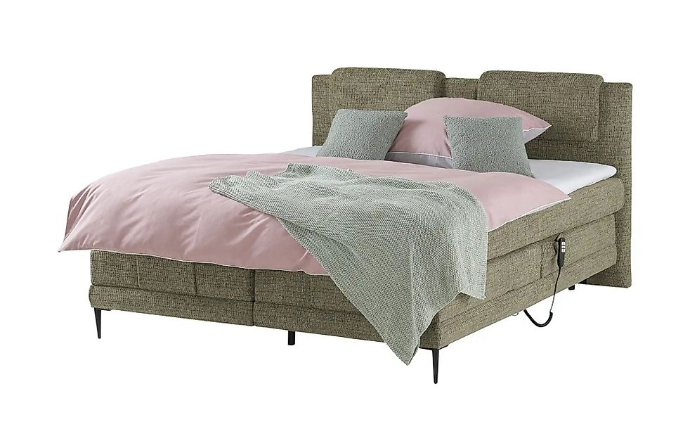 switch Motor-Boxspringbett  Wave ¦ grün ¦ Maße (cm): B: 190 H: 111 Betten > günstig online kaufen