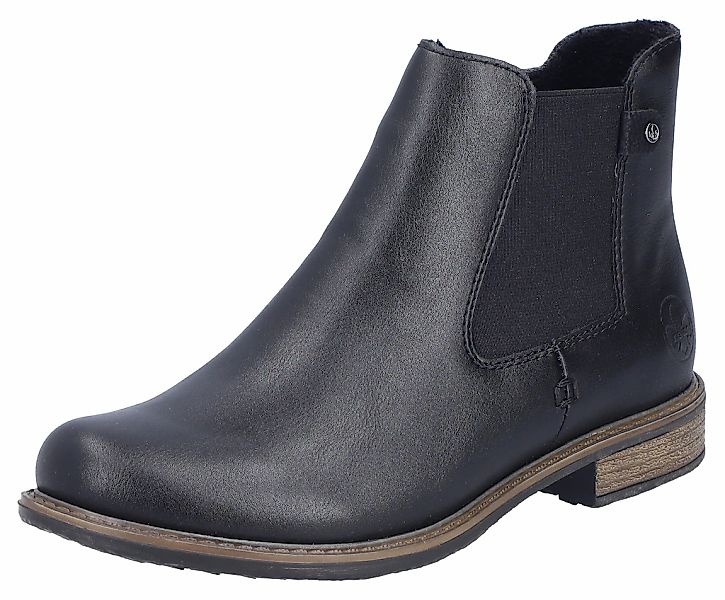 Rieker Chelseaboots, Stiefelette, Boots, Blockabsatz, mit elastischem Einsa günstig online kaufen