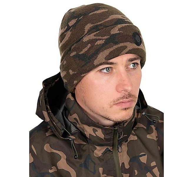 FOX International Strickmütze Fox Beanie Strickmütze Sherpa Tec Camo Herren günstig online kaufen