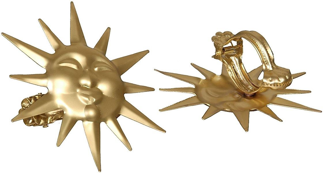 Liedeco Dekoklammer Sonne, Gardinen, Vorhänge, (Packung, günstig online kaufen