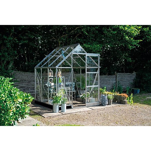 Halls Gewächshaus Icon 6 Alu 3,7 m² günstig online kaufen