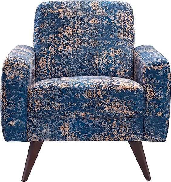 exxpo - sofa fashion Sessel »Side, bequemer Loungesessel mit extravagantem günstig online kaufen