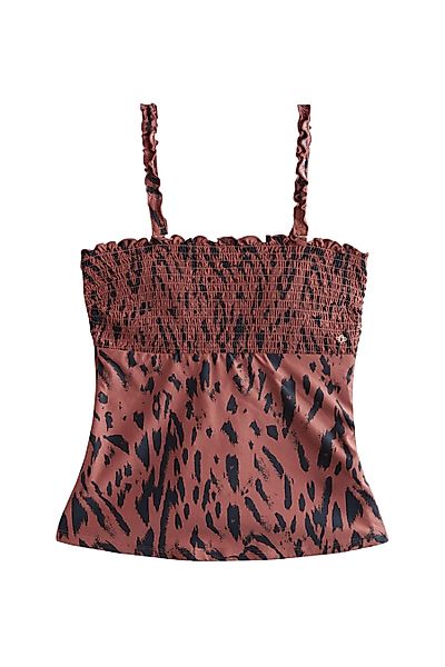 Next Tankini-Top Bauchformender Bandeau-Tankini mit Raffdetails günstig online kaufen