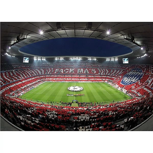 Erfurt Fototapete Vlies FC Bayern Pack Mas 480 cm x 300 cm günstig online kaufen