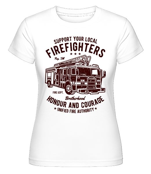 Fire Fighters Truck · Shirtinator Frauen T-Shirt günstig online kaufen