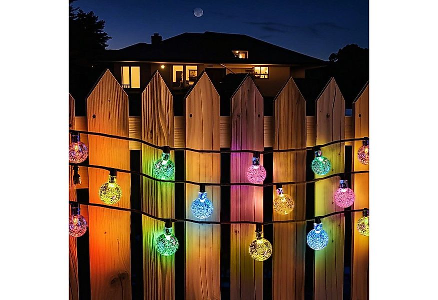Salcar LED Solarleuchte LED Solarleuchten Garten Kugel Lichterkette Außen S günstig online kaufen
