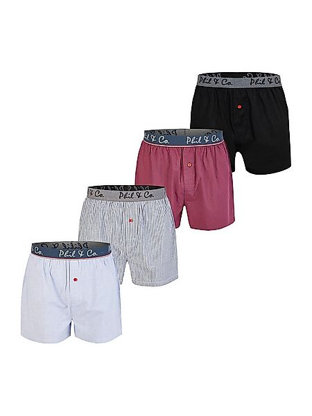 Phil & Co. Boxer Classic Checks (4-St) günstig online kaufen