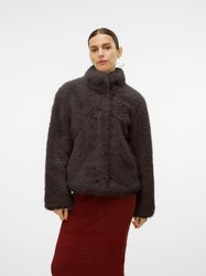 Vero Moda Fellimitatjacke VMMONROE SHORT JACKET günstig online kaufen