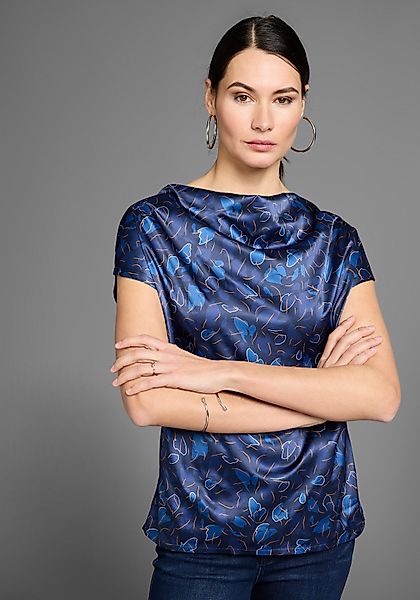 HECHTER PARIS Shirtbluse mit Wasserfallausschnitt und günstig online kaufen