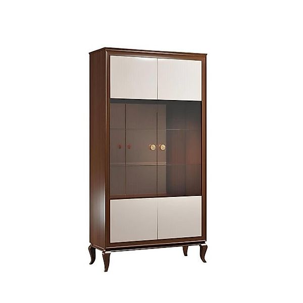 JVmoebel Glasvitrine Luxus Vitrine Wohnzimmer Schrank Glas Vitrinen Designe günstig online kaufen