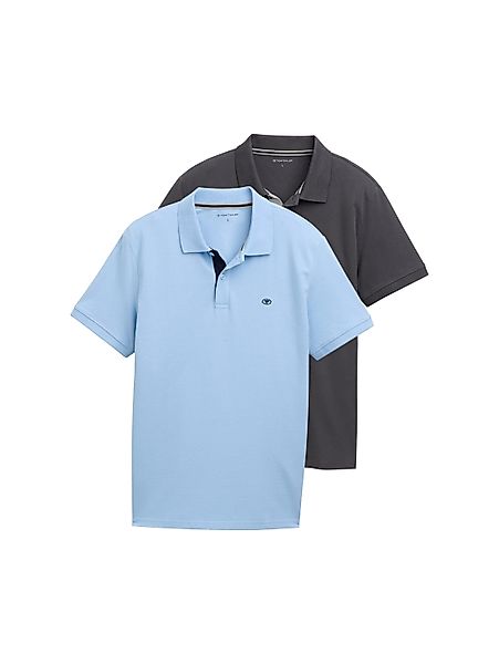 TOM TAILOR Poloshirt (Packung, 2-tlg) im günstig online kaufen