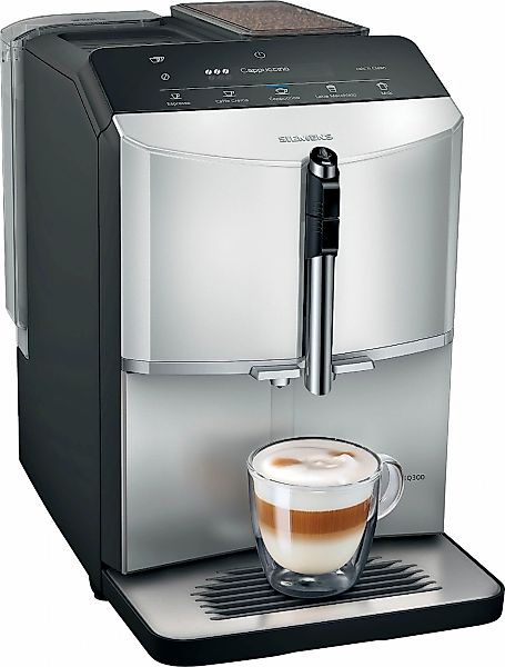 SIEMENS Kaffeevollautomat "EQ300 TF303E01, viele Kaffeespezialitäten, OneTo günstig online kaufen
