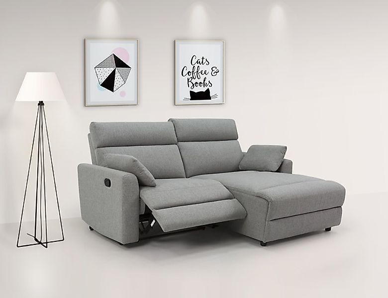 INOSIGN Ecksofa »JENNA, L-Form, 209cm, manuelle u. elektrische Funktion, mi günstig online kaufen