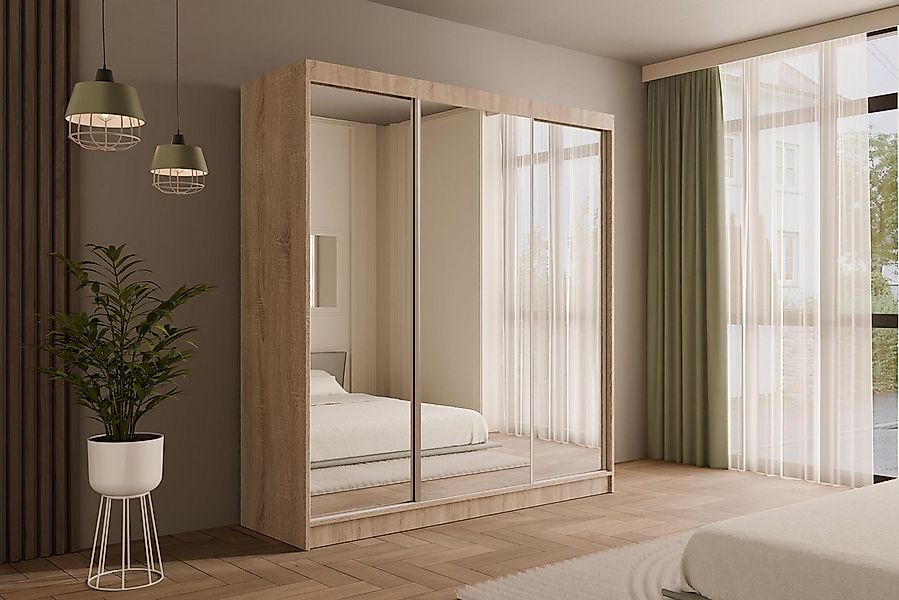 ALTDECOR Schiebetürenschrank V2-URBANO (Kleiderschrank Garderobenschrank mi günstig online kaufen