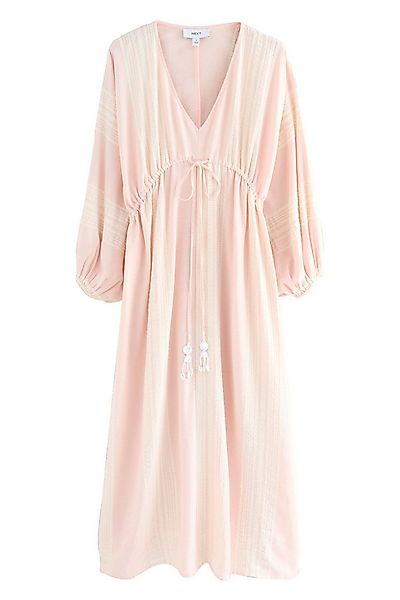 Next Strandkleid Langärmeliger Maxi-Kaftan (1-tlg) günstig online kaufen