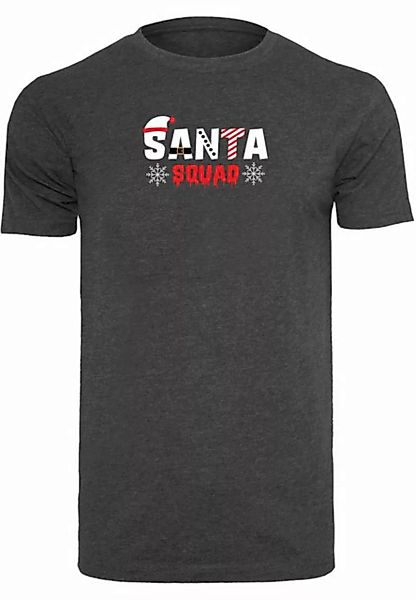 Merchcode T-Shirt Merchcode Herren Santa Squad T-Shirt Round Neck (1-tlg) günstig online kaufen