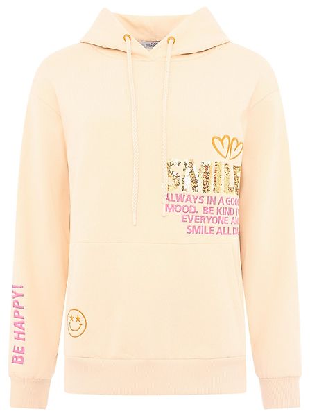 Zwillingsherz Hoodie Smile - Good Vibes günstig online kaufen