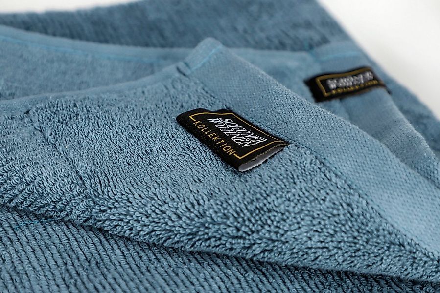 SCHÖNER WOHNEN-Kollektion Handtücher Sense, Frottee (2-St), mit Velourborte günstig online kaufen