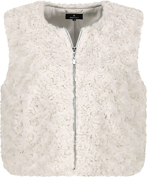 Monari Fellweste Fake Fur mit Reißverschluss günstig online kaufen