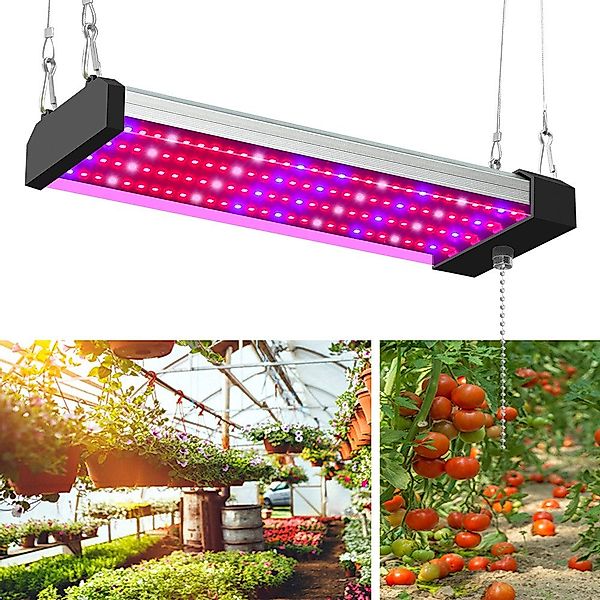 MUPOO Pflanzenlampe Grow Lampe Vollspektrum, Zugkettenschalter günstig online kaufen