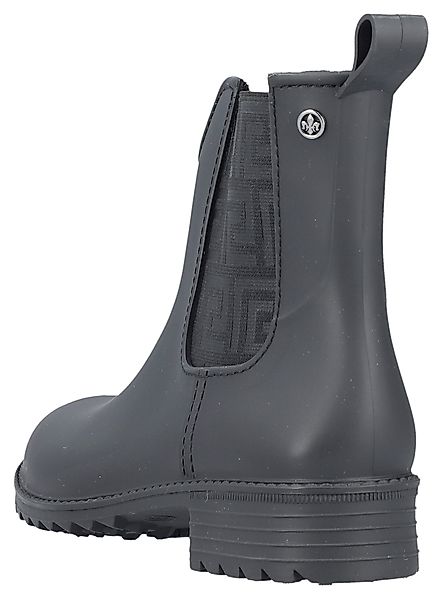 Rieker Chelseaboots, Gummistiefelette, Schlupfboots, Blockabsatz, zum günstig online kaufen