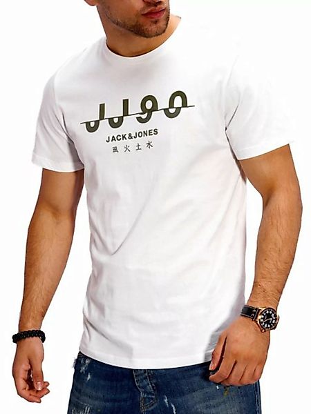 Jack & Jones T-Shirt JJJOR90TEE Herren mit Print O-Neck günstig online kaufen