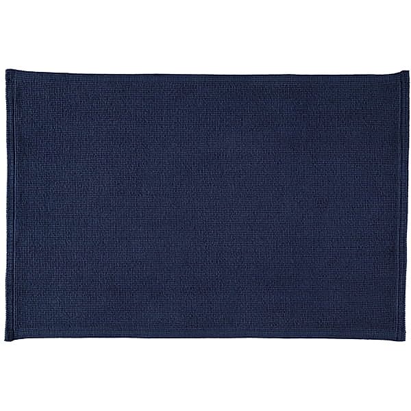 Rhomtuft - Badteppiche Plain - Farbe: kobalt - 84 - 70x120 cm günstig online kaufen