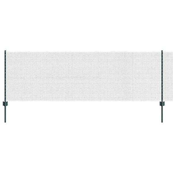 vidaXL Gartenzaun Zaun mit Pfosten Grün günstig online kaufen