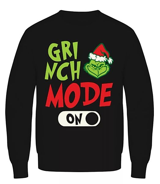 Grinch Mode On · Männer Pullover günstig online kaufen