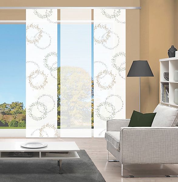 Vision S Schiebegardine "AINUR 3er SET" Paneelwagen 3 Stk. tlg. Schiebevorh günstig online kaufen