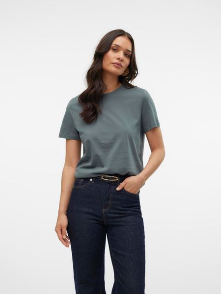 Vero Moda Kurzarmshirt VMPAULINA SS T-SHIRT günstig online kaufen
