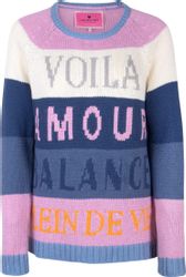 Lieblingsstück Rundhalspullover BamikaL mit Streifenintarsie & günstig online kaufen