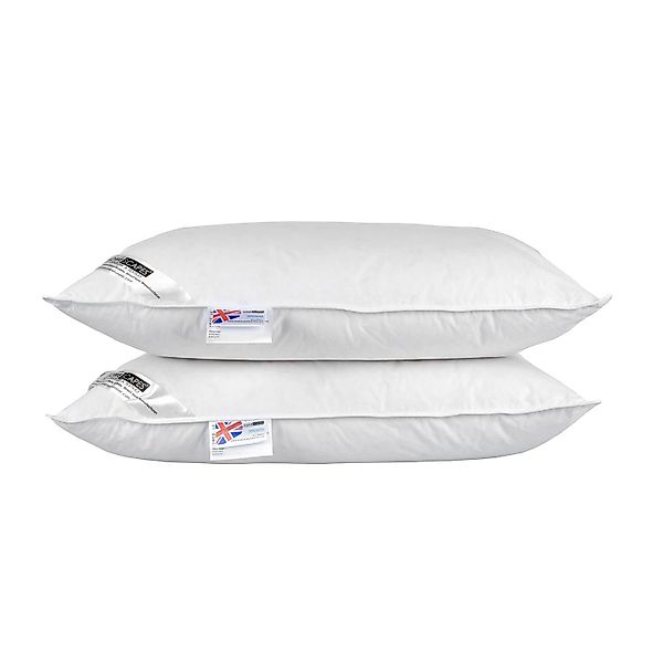 Homescapes Federkissen 2 Kopfkissen 48 x günstig online kaufen