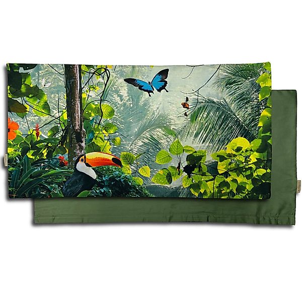 Essenza Bettwäsche Gabriel grün, Satin, 1 günstig online kaufen