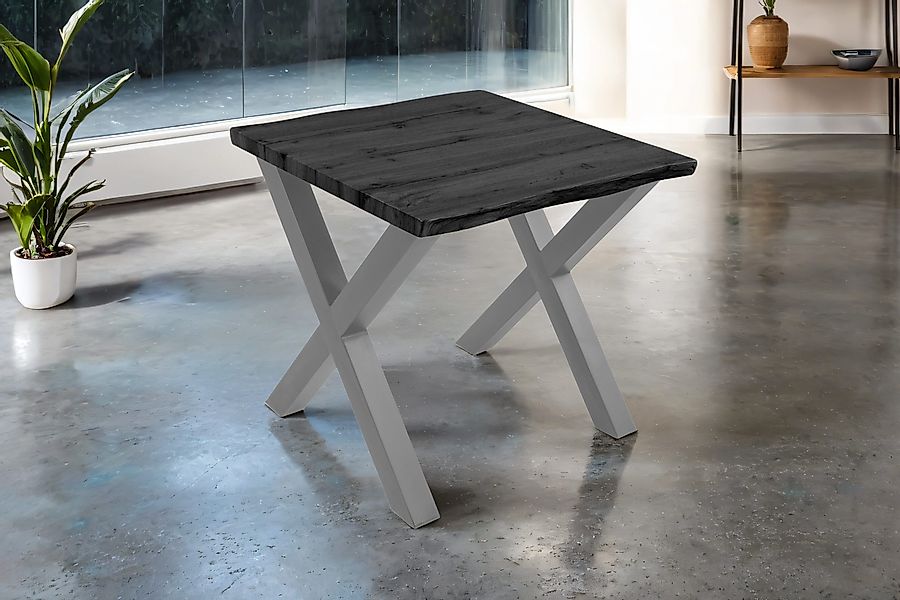 SAM® Esstisch Thori, verschiedene Holz-Optiken, X-Metallgestell, günstig online kaufen