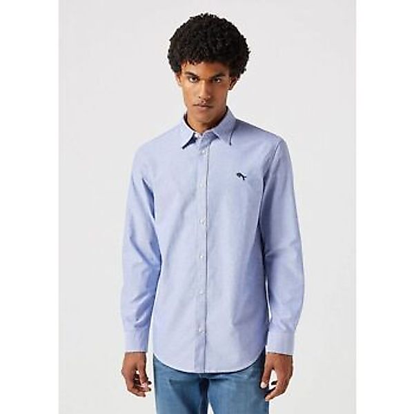 Wrangler  Hemdbluse 112350481 LS SHIRT-OXFORD BLUE günstig online kaufen