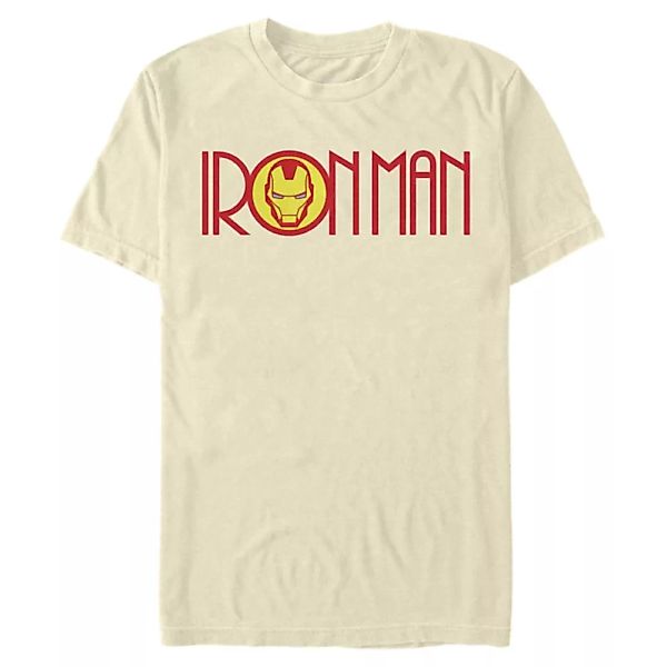 Marvel - Avengers - Iron Man Retro Ironman Logo - Männer T-Shirt günstig online kaufen