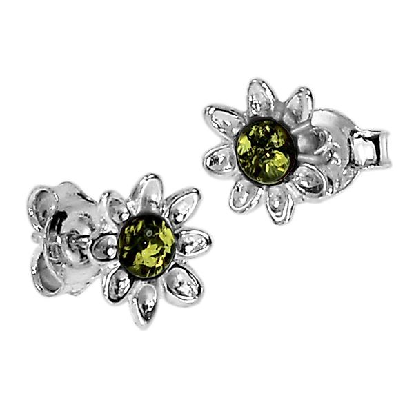 OSTSEE-SCHMUCK Paar Ohrstecker - Blüte - günstig online kaufen